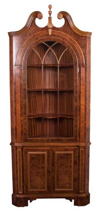 A Corner Cabinet Height 92 1/2 x width 39 x depth 18 1/2 inches. — 20TH/21ST CENTURY