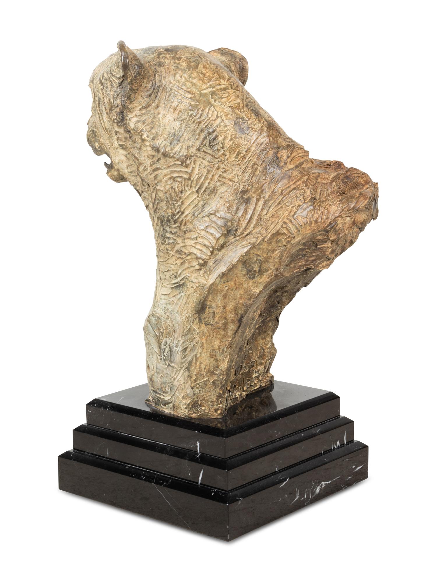 Samburu, Cheetah Bust , edition 32/75