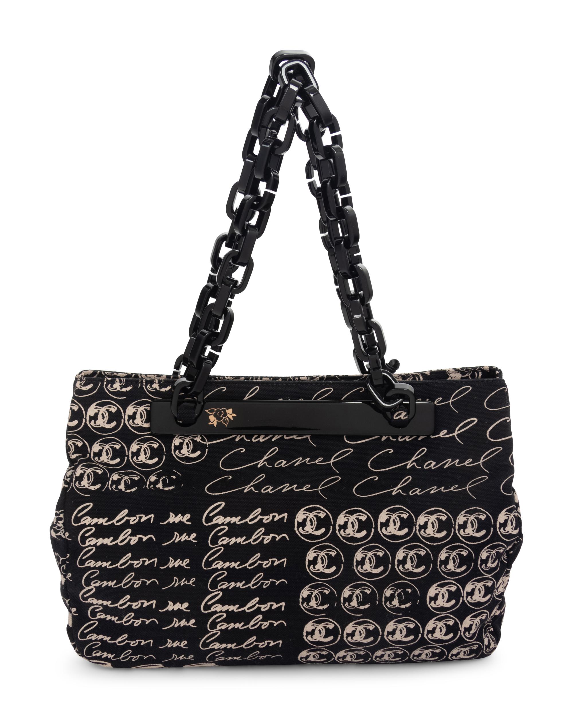 Chanel Printed Canvas Tote Bag, 2005-06