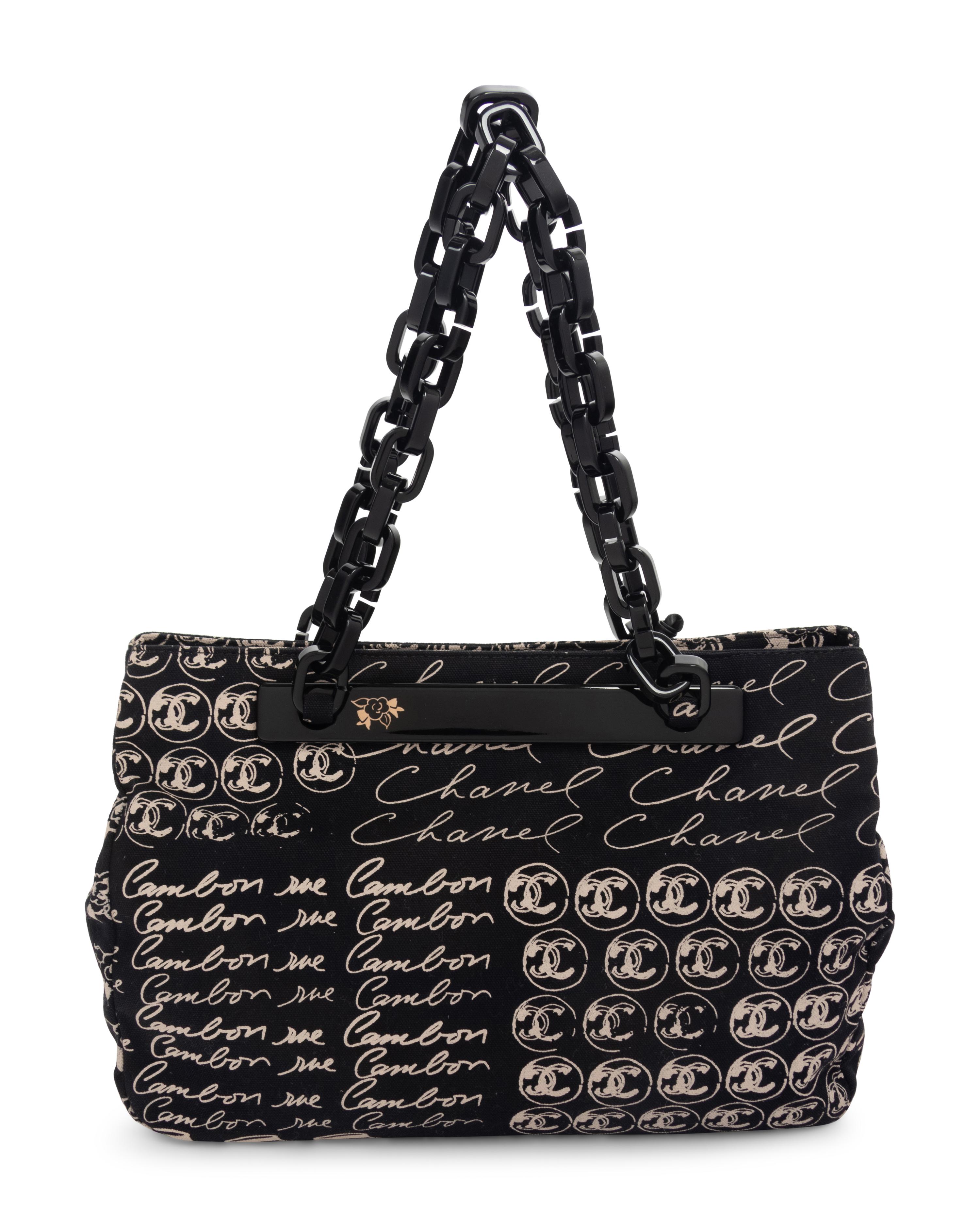 Chanel Printed Canvas Tote Bag, 2005-06
