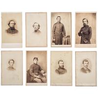 Surgeon Emil Guelich, 9th Illinois Volunteer Infantry. Archive comprising insignia, photographs, and personal items.