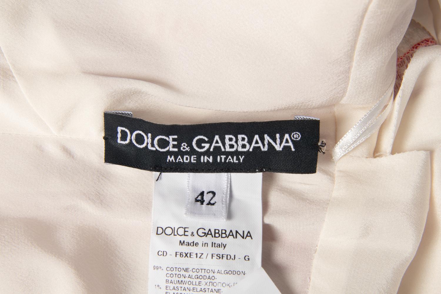 DOLCE & GABBANA DRESS
