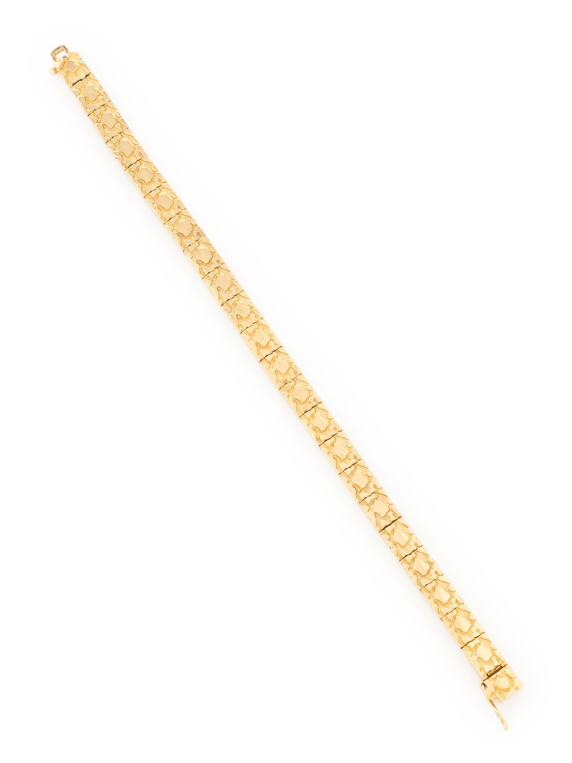 YELLOW GOLD BRACELET