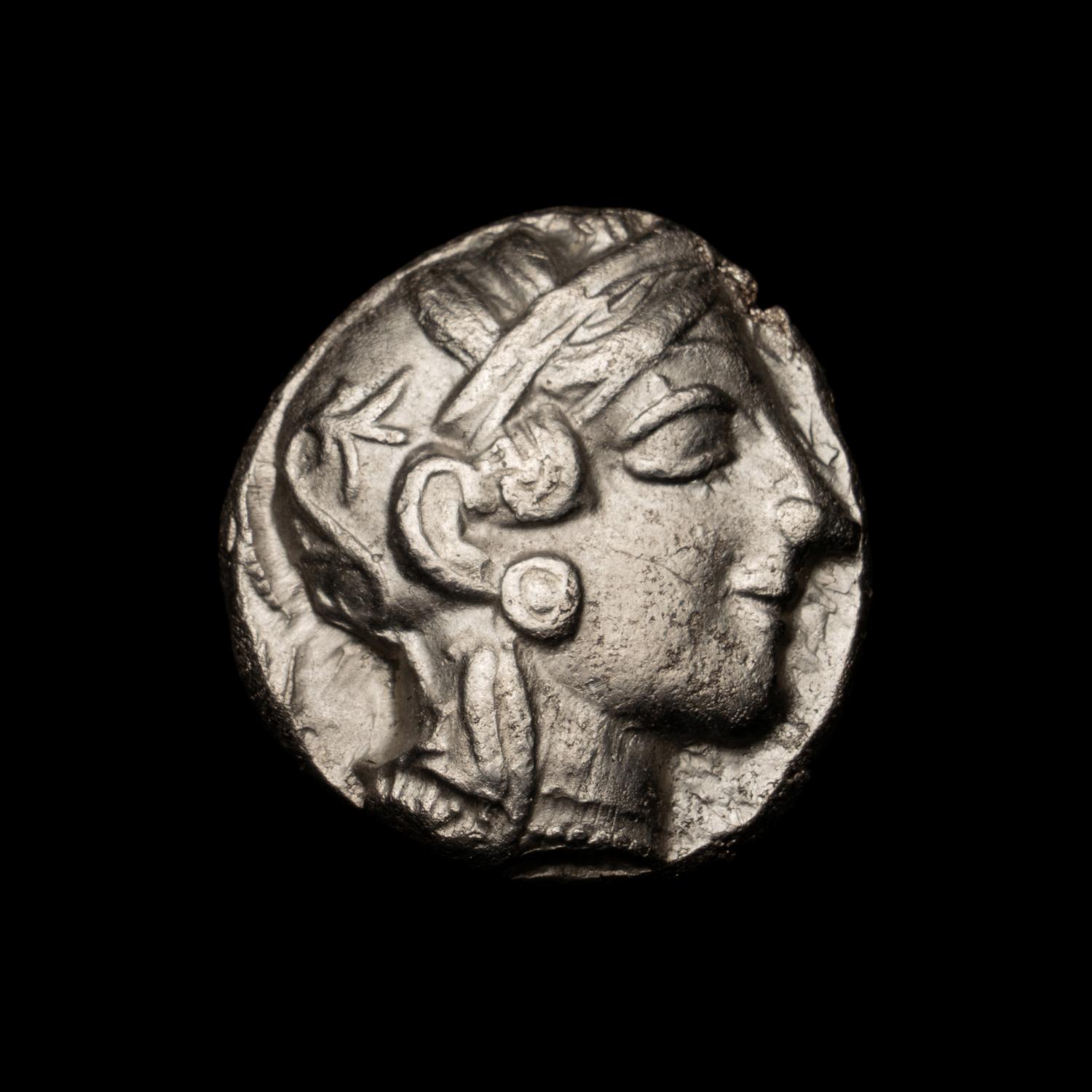 [ANCIENT] ATTICA. Athens (c. 450 BC). Ar Tetradrachm (17 g)