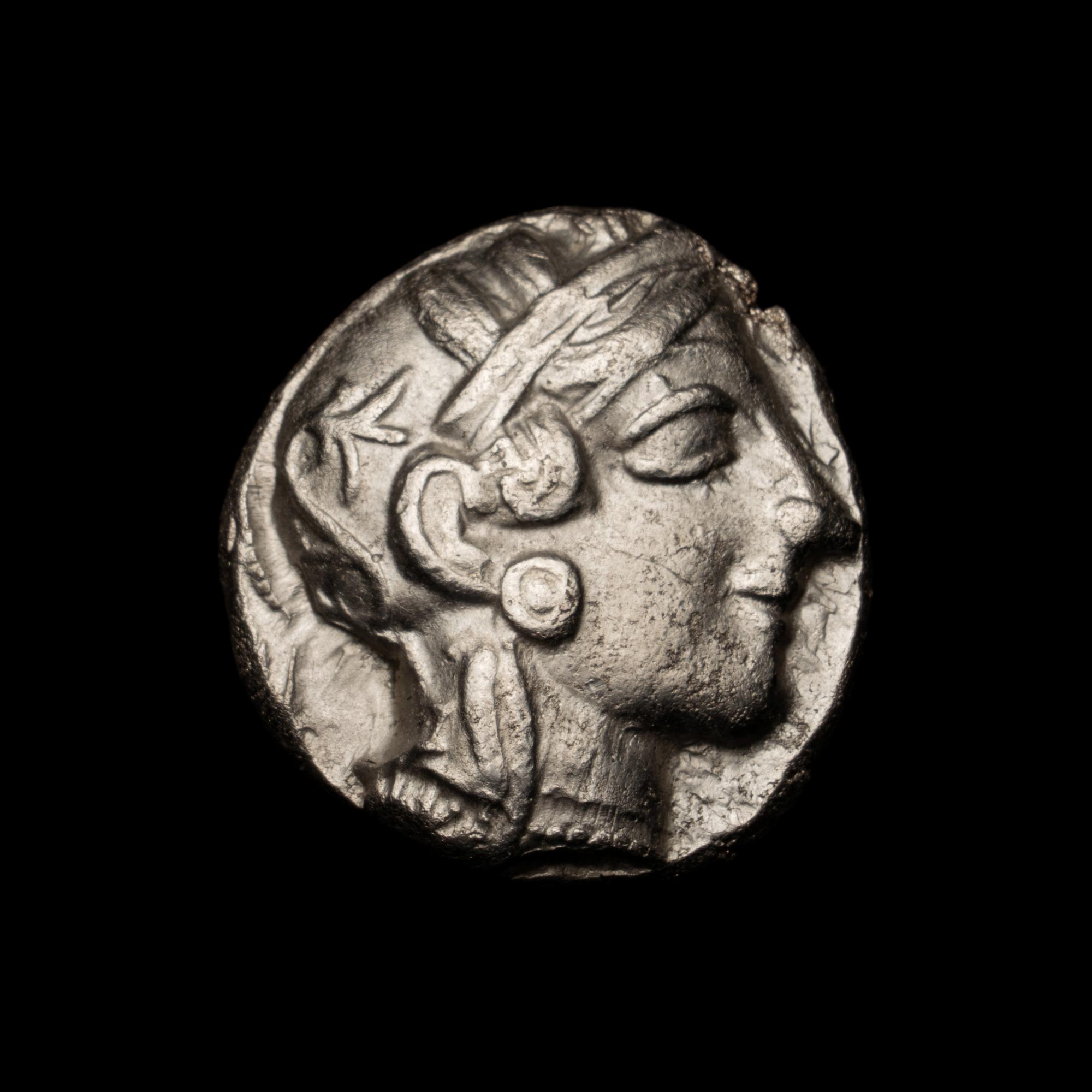 [ANCIENT] ATTICA. Athens (c. 450 BC). Ar Tetradrachm (17 g)
