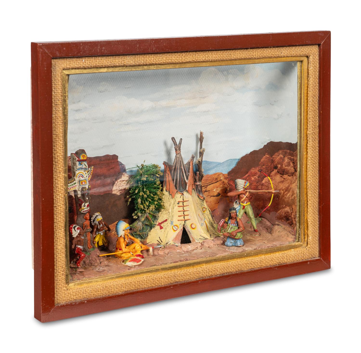 A Narcissa Thorne American Indians Diorama