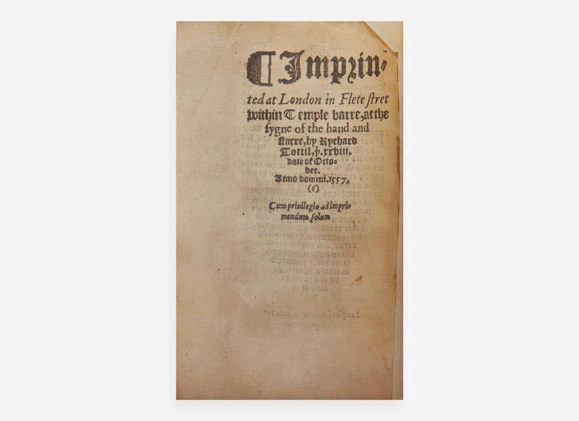 [Law] Littleton, Sir Thomas: Litletons Tenures