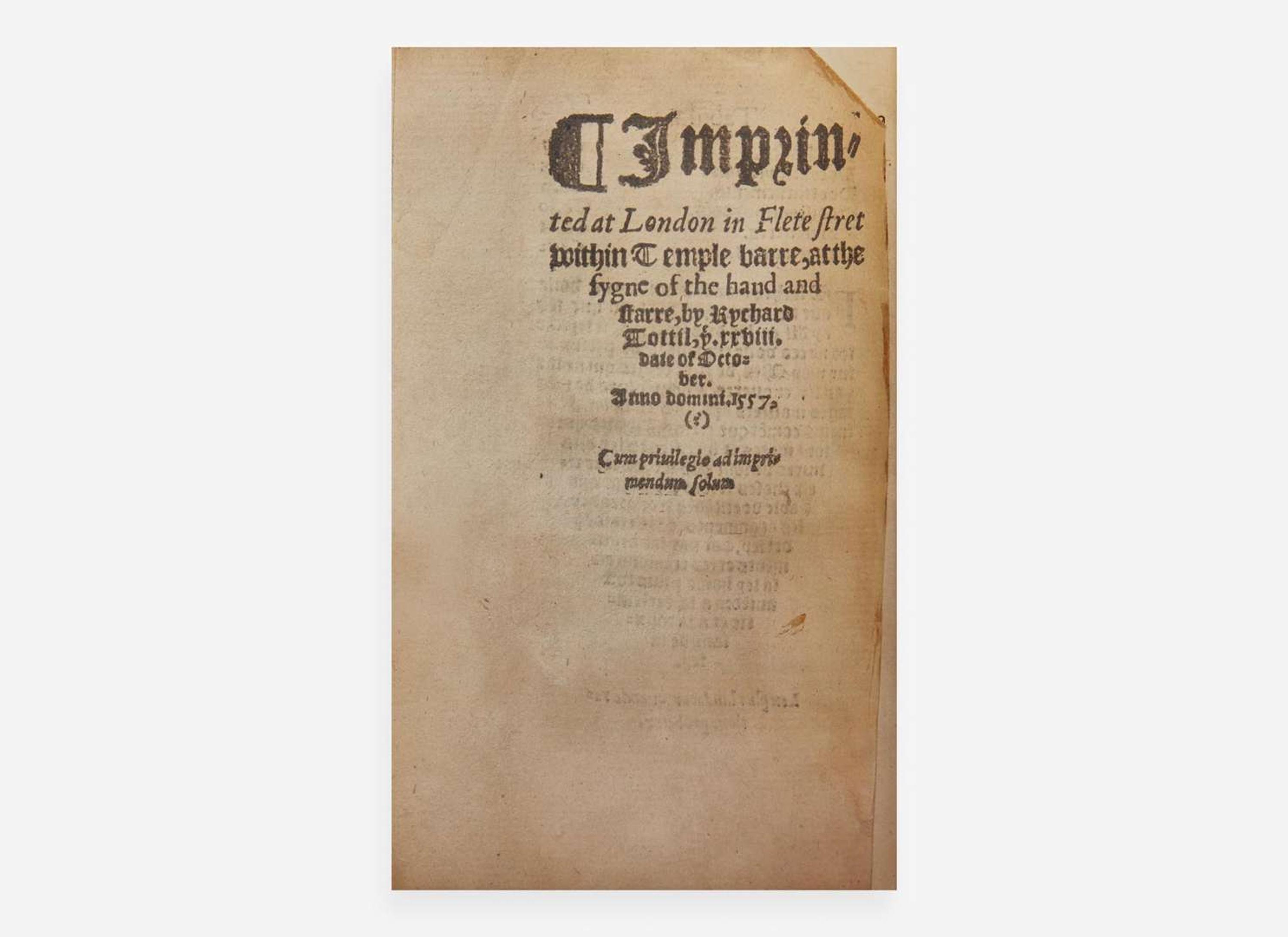 [Law] Littleton, Sir Thomas: Litletons Tenures
