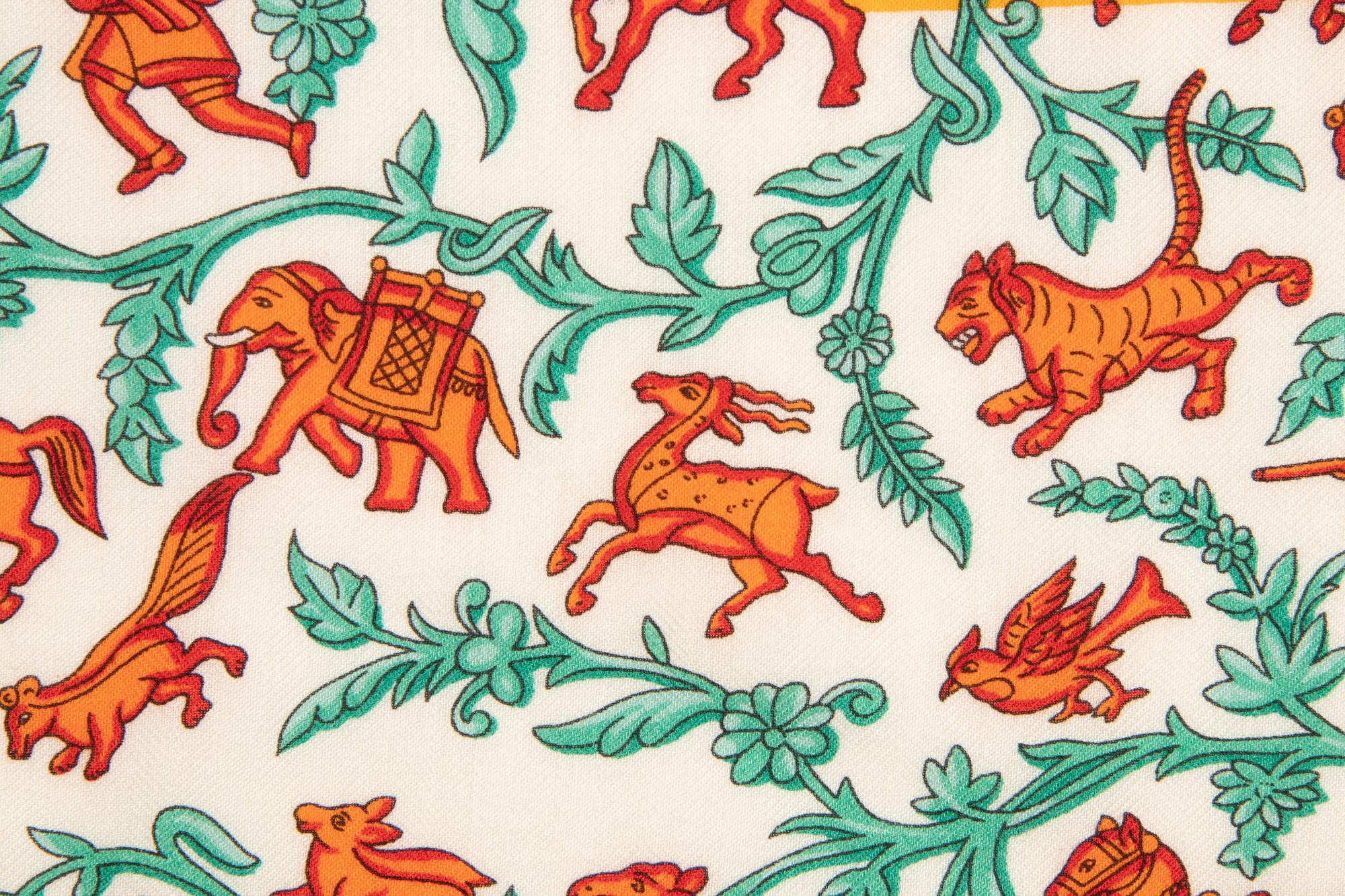 Hermès Cashmere/Silk Scarf