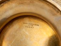 A Silver Gilt Dublin Pattern Footed Centerpiece Bowl