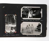 [WORLD WAR II]. Photograph album detailing the experiences of two Indiana military units in the Pacific Theater. Oro Bay, New Guinea, and Tacloban & Leyte, Philippines: n.p., 1944-1945.