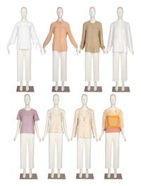 Nine Designer Separates: Eight Tops, One Pant, 1990-2020s