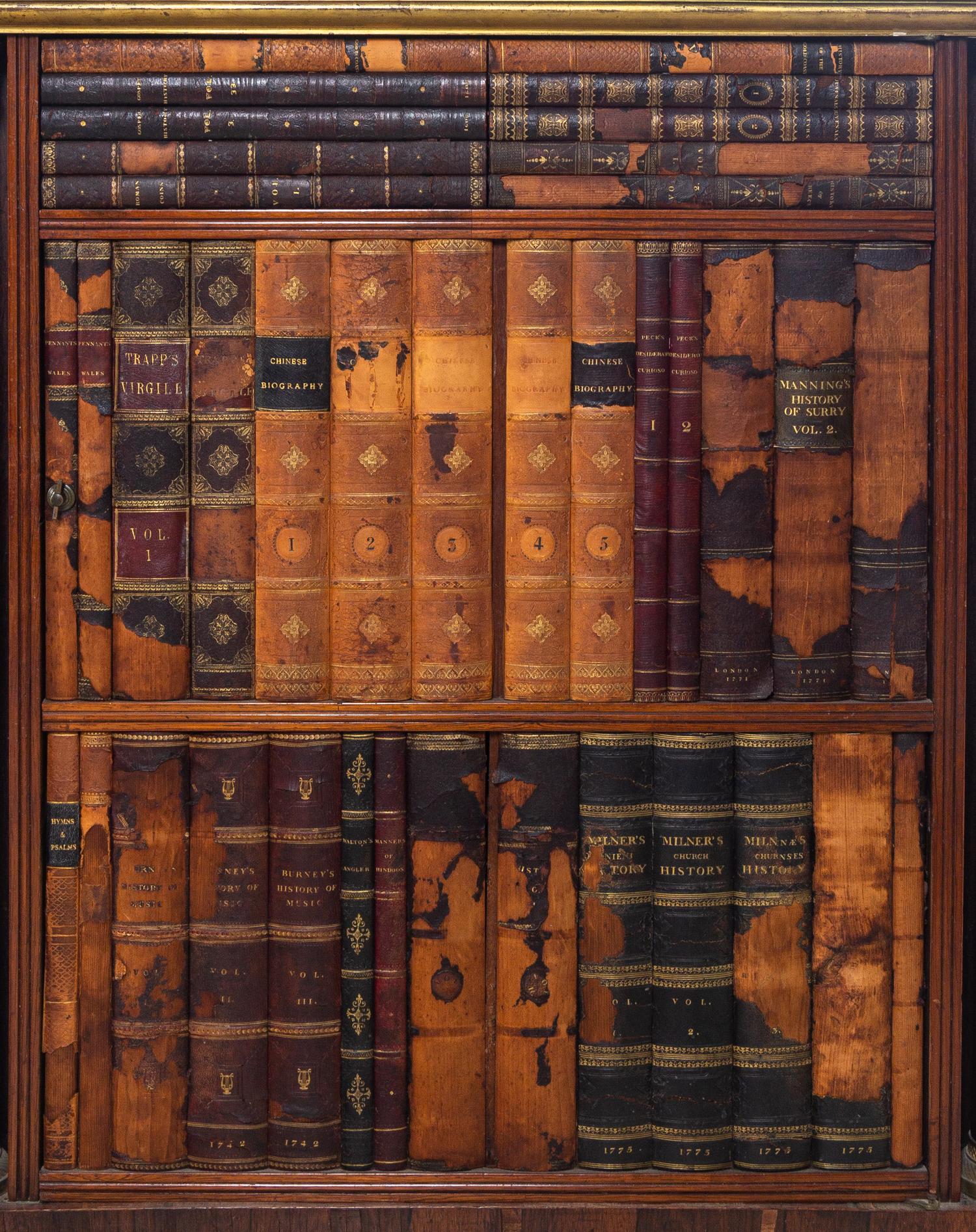 An Empire Gilt Bronze Mounted Rosewood Cabinet