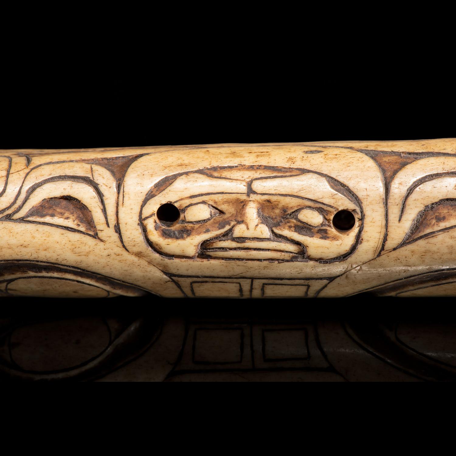 Tsimshian Carved Soul Catcher