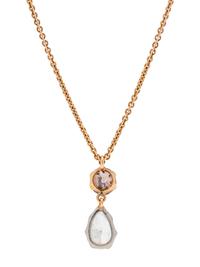 DIAMOND AND COLORED DIAMOND PENDANT/NECKLACE