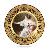 A Vienna Porcelain Cabinet Plate