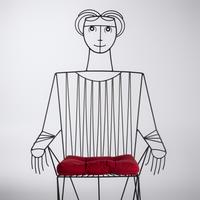 John Risley (American, 1919–2001) — Man Chair