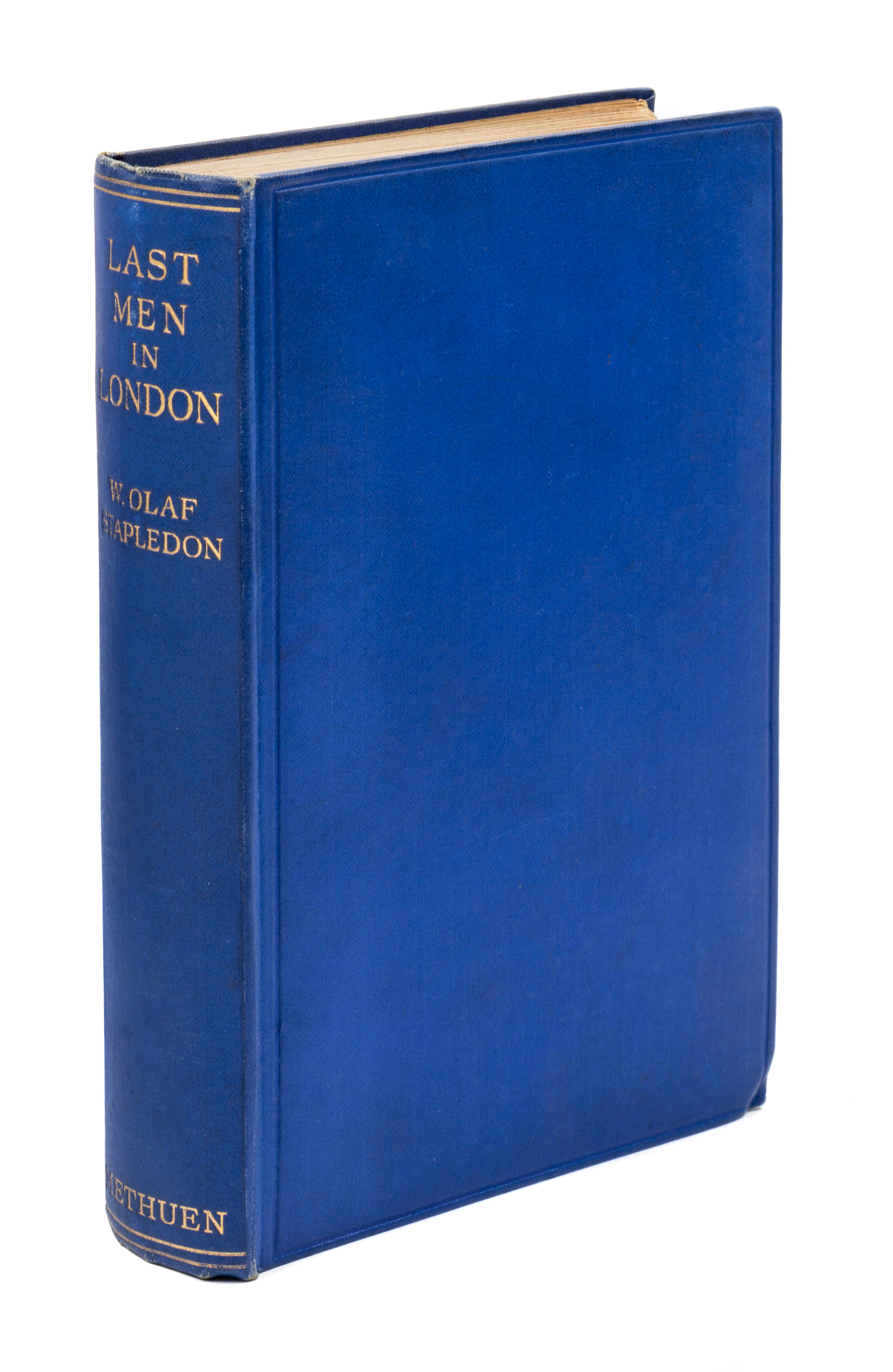 STAPLEDON, OLAF. Last Men in London. London, 1932. First edition.