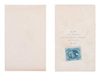 [GRANT, Ulysses S. (1822-1885)]. A group of 7 photographs of Ulysses S. Grant and his family.