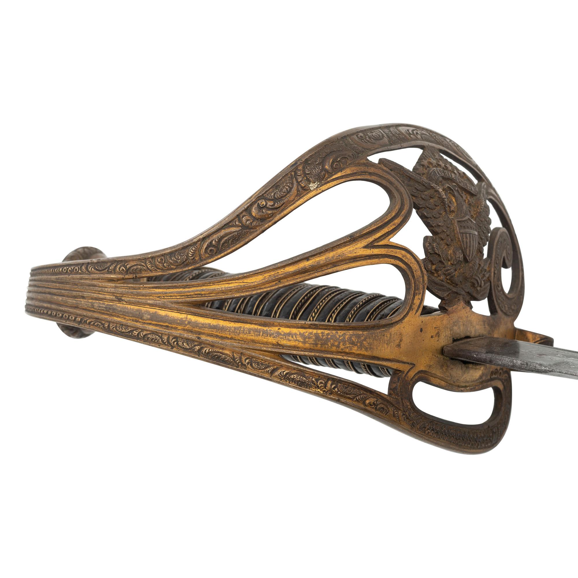 Presentation Cavalry Officers Saber of Captain John Detweiler 9th PA Cavalry by Sauerbier