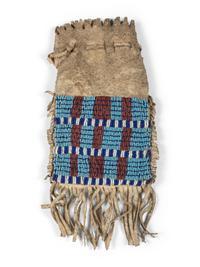 Collection of Beaded Hide Bags and Purses
