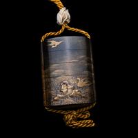 Three Japanese Inro, Edo Period 日本江戶時代 印籠三件
