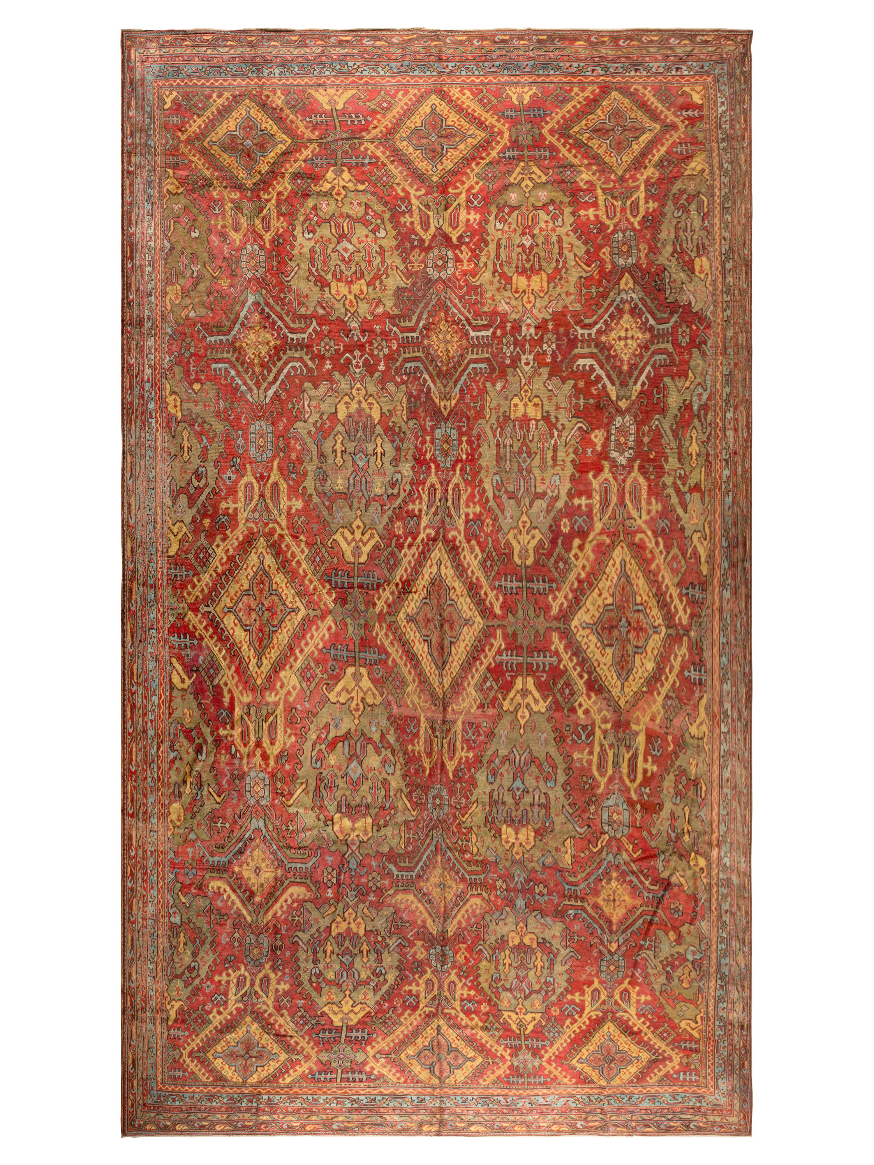 An Oushak Carpet