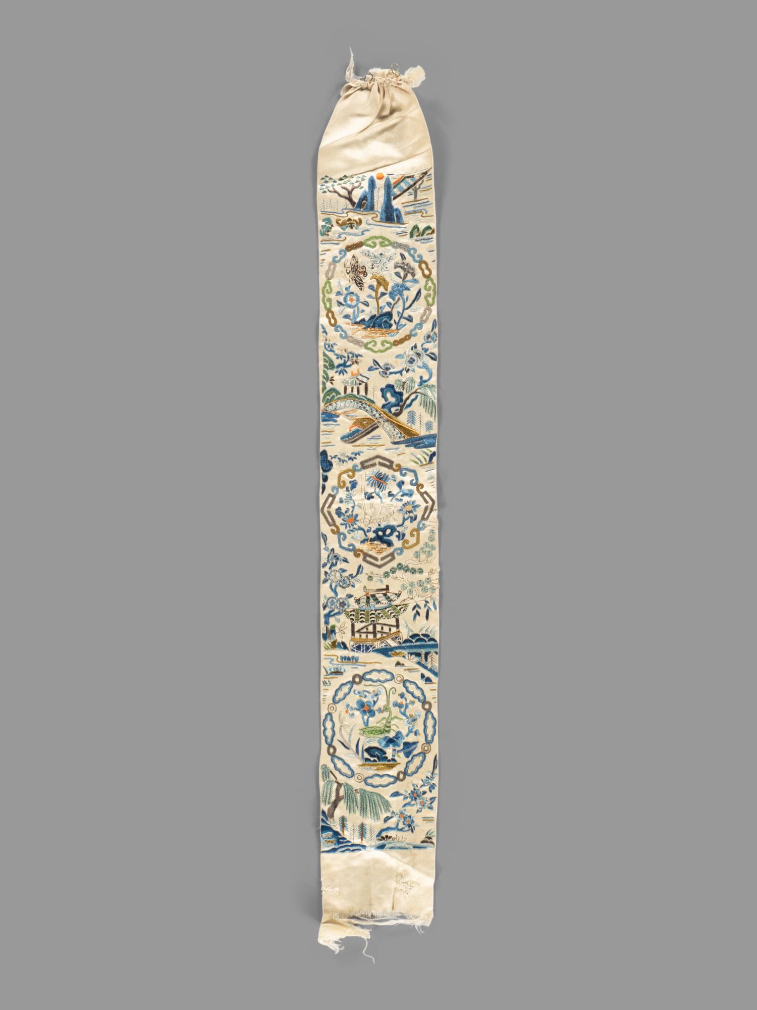 18 Chinese Embroidered Silk Textiles
