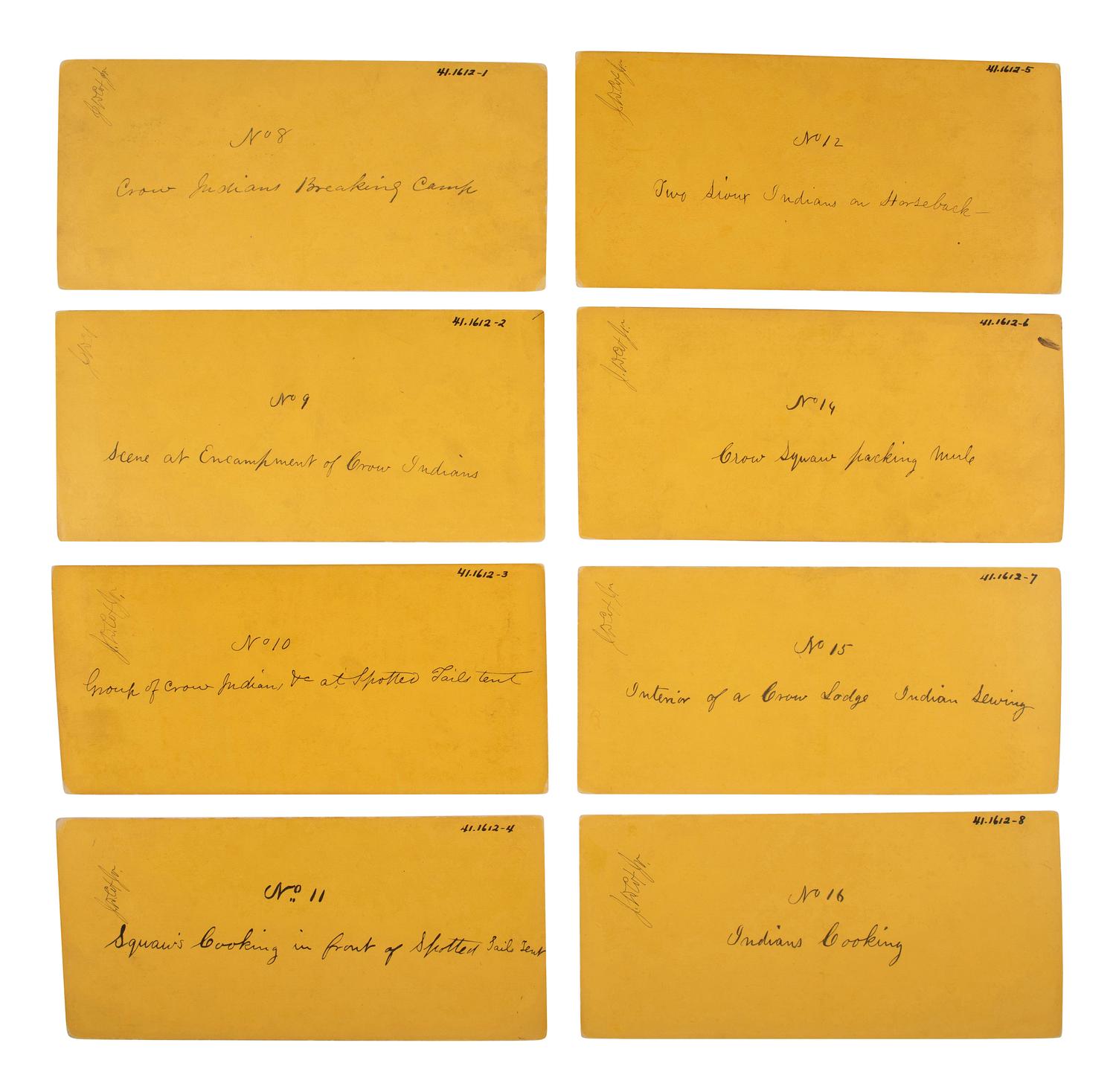 [NATIVE AMERICANS]. GARDNER (1821-1882), Alexander, photographer. An exceptional group of 32 Fort Laramie Treaty stereoviews. Fort Laramie, Wyoming Territory, 1868.