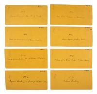 [NATIVE AMERICANS]. GARDNER (1821-1882), Alexander, photographer. An exceptional group of 32 Fort Laramie Treaty stereoviews. Fort Laramie, Wyoming Territory, 1868.