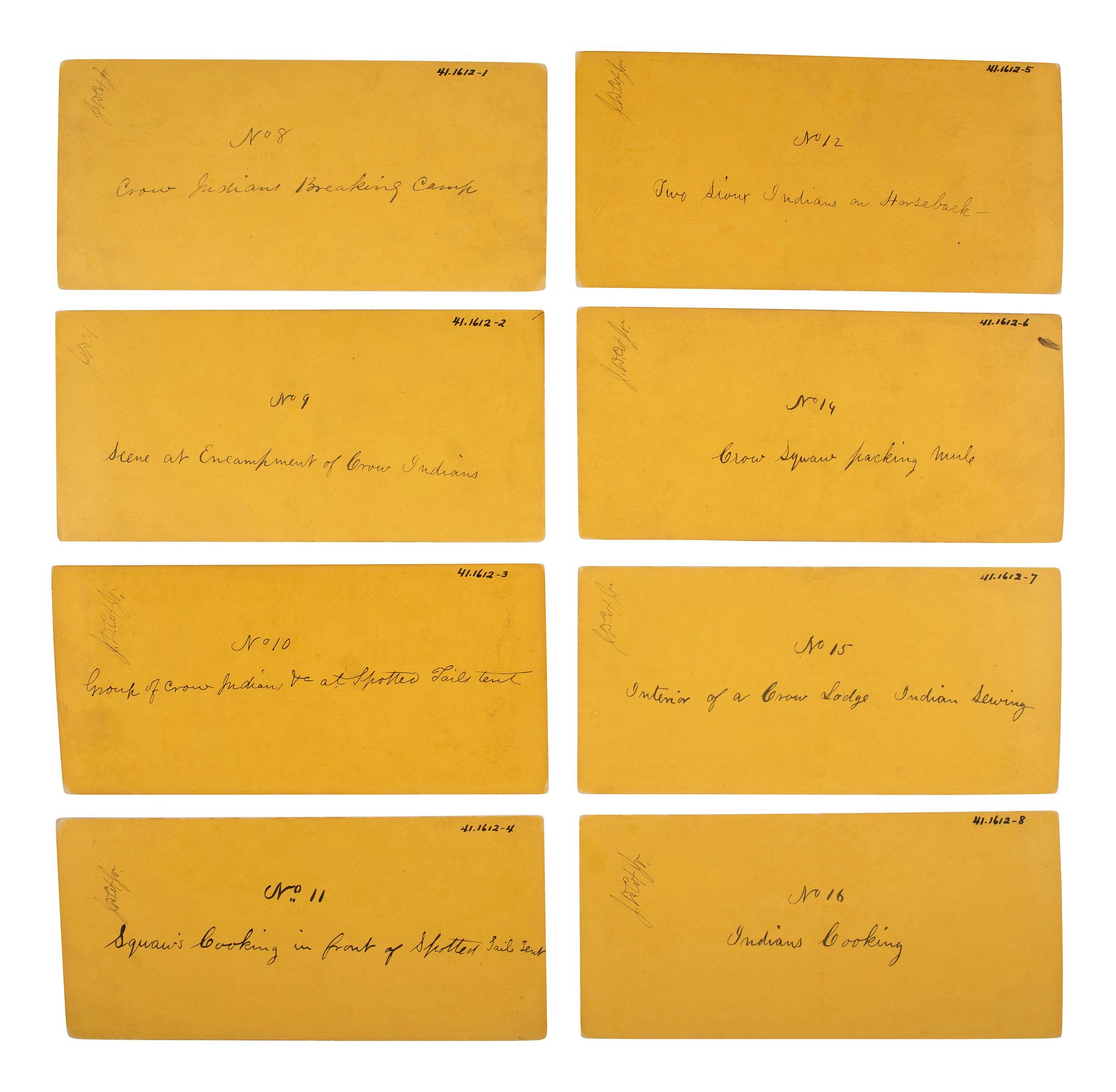 [NATIVE AMERICANS]. GARDNER (1821-1882), Alexander, photographer. An exceptional group of 32 Fort Laramie Treaty stereoviews. Fort Laramie, Wyoming Territory, 1868.