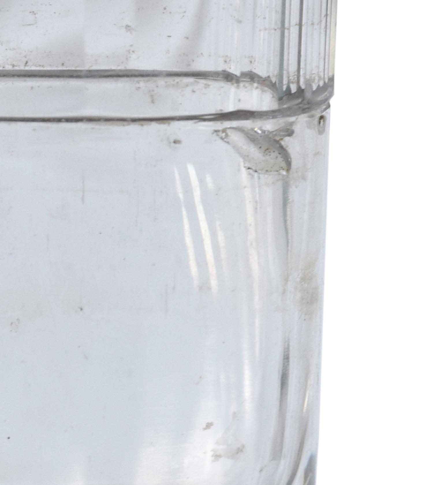 A Tiffany & Co. Cut Glass and Silver Flask 2.5" W x 1" D x 5.25" H, — United States, Circa 1889