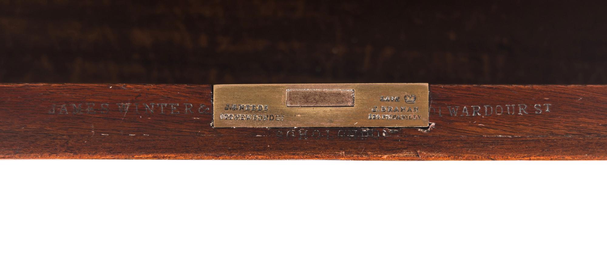 A Regency Mahogany Partner's Desk