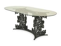 A Large Group of Painted Aluminum Garden Furniture — 20th Century