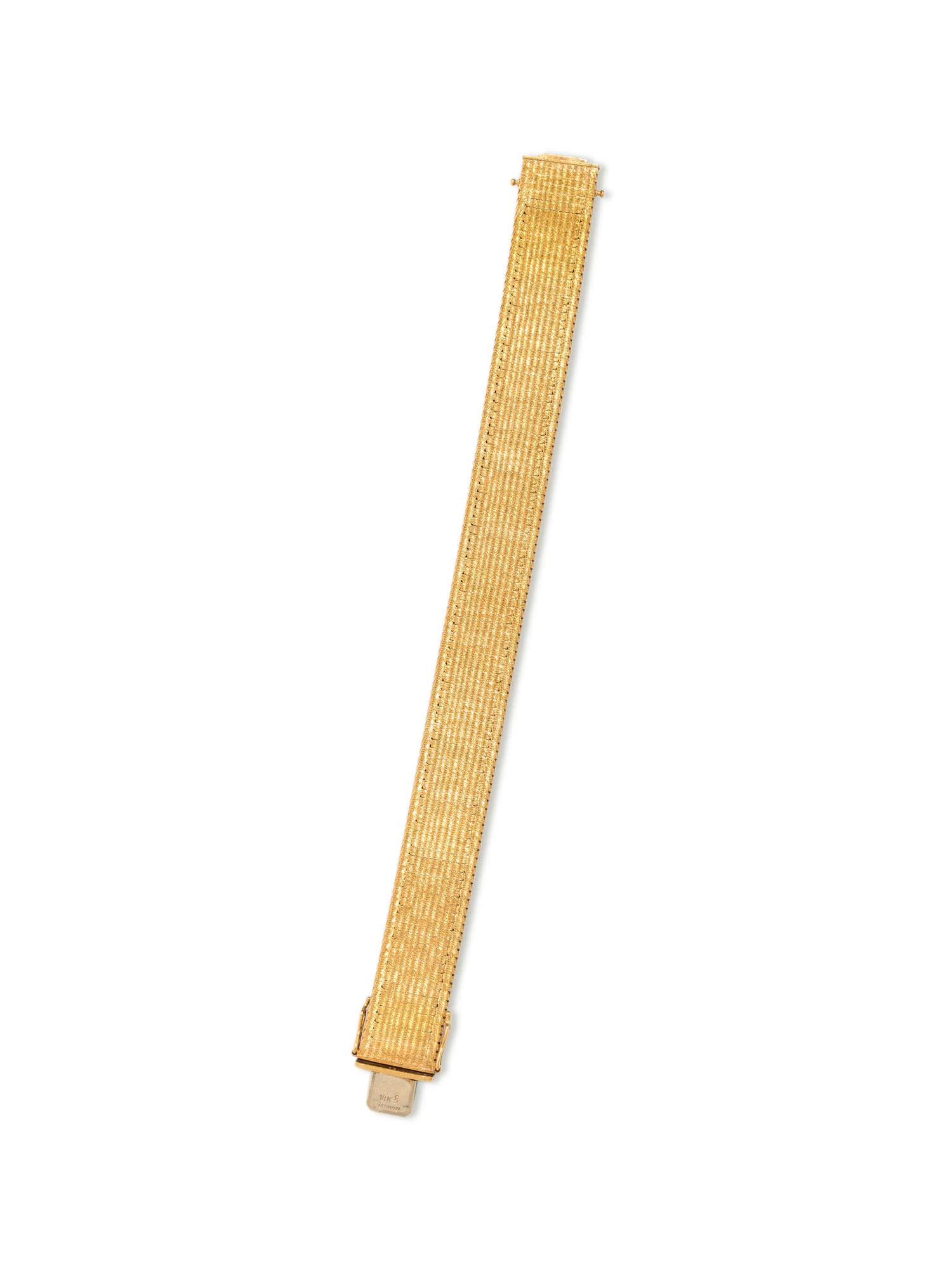 YELLOW GOLD BRACELET