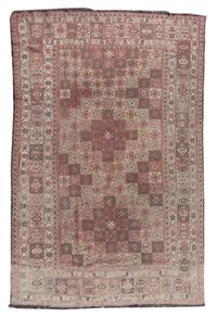 A Soumak Kilim Wool Rug