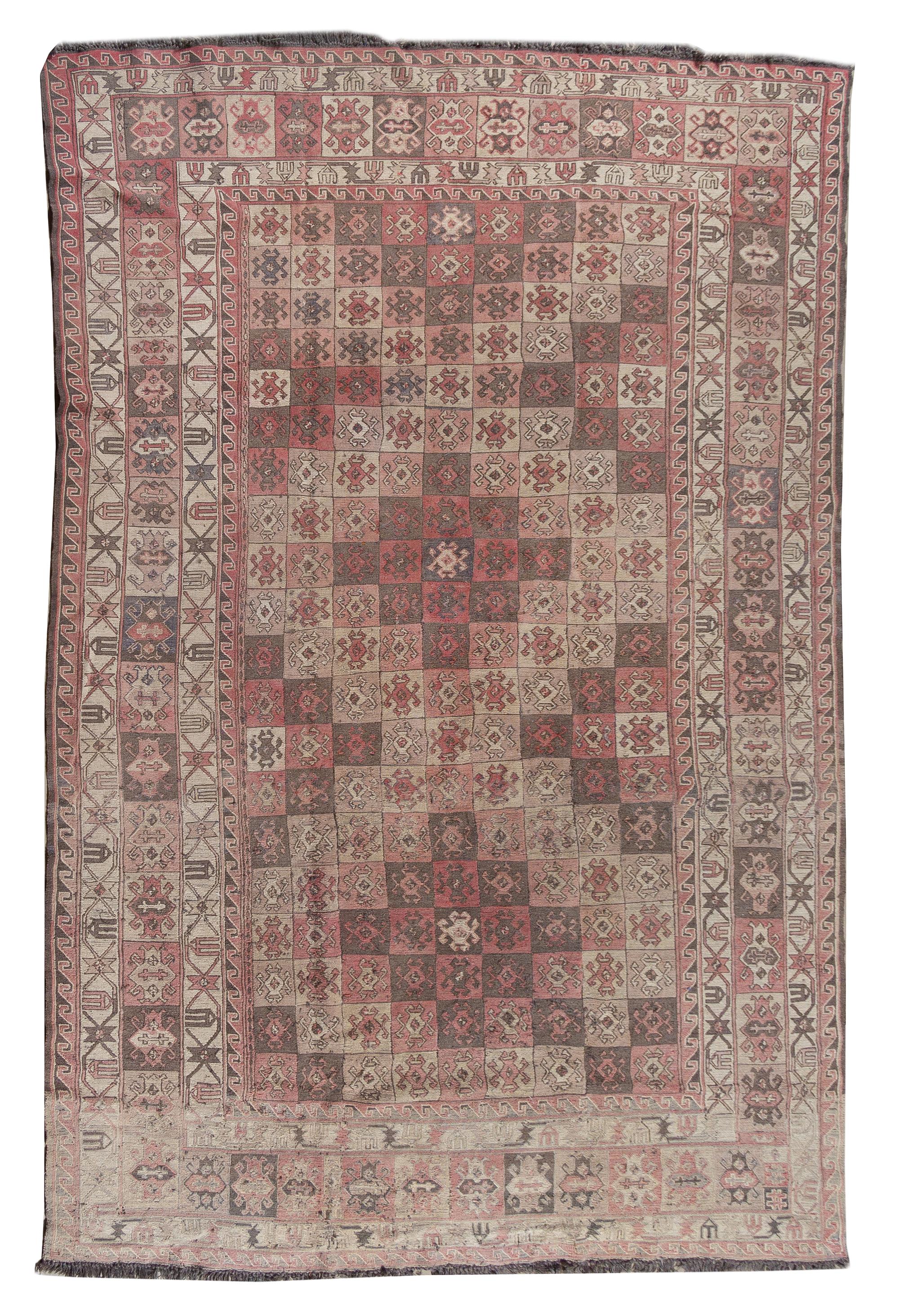 A Soumak Kilim Wool Rug