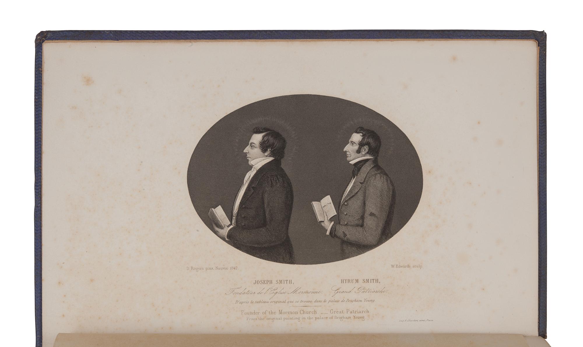 [MORMONISM]. REMY, Jules (1826-1893) and Julius BRENCHLEY (1816-1873). A Journey to Great-Salt-Lake City...With a Sketch of the History, Religion and Customs of the Mormons . London: W. Jeffs, 1861.
