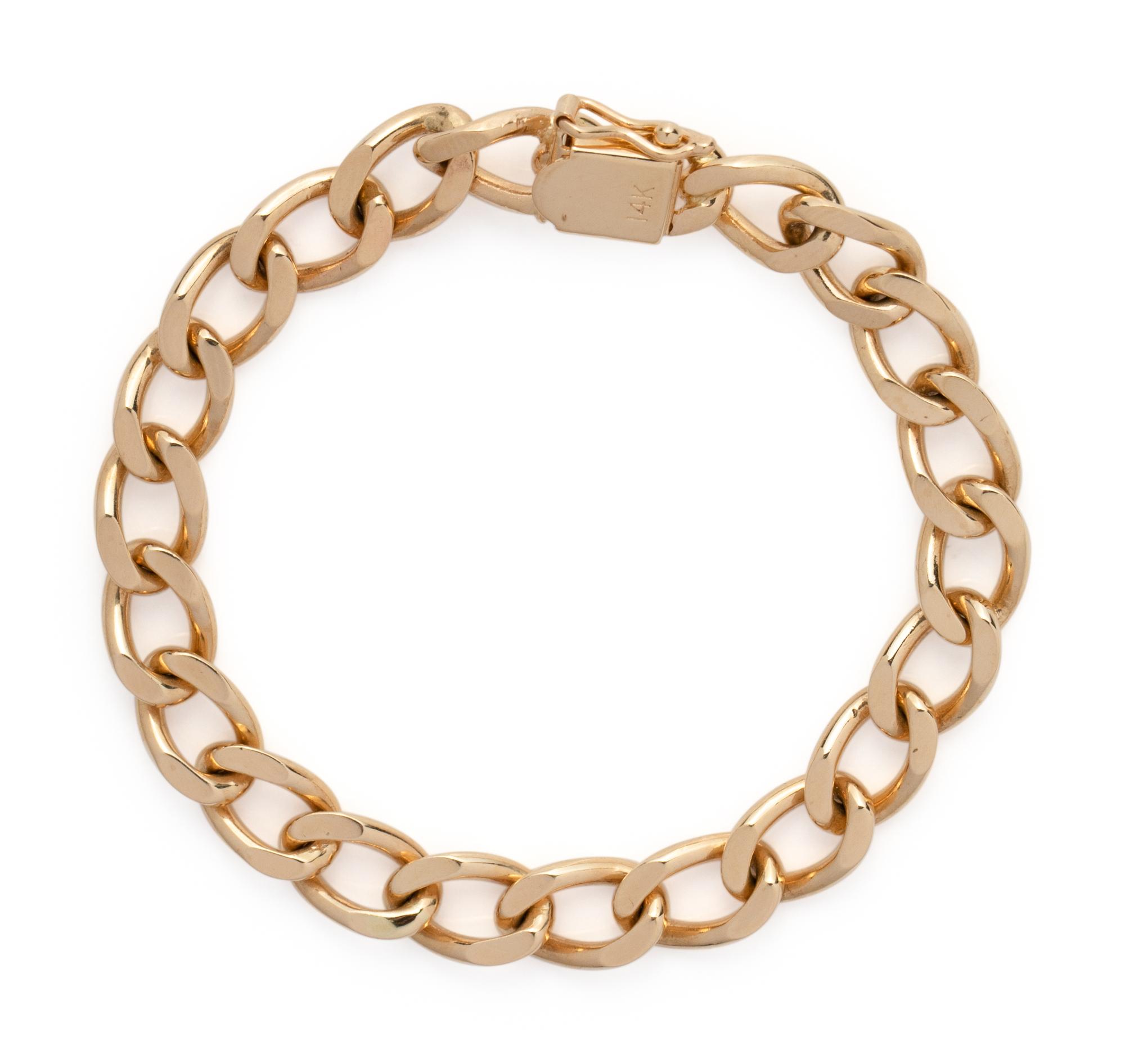 YELLOW GOLD BRACELET