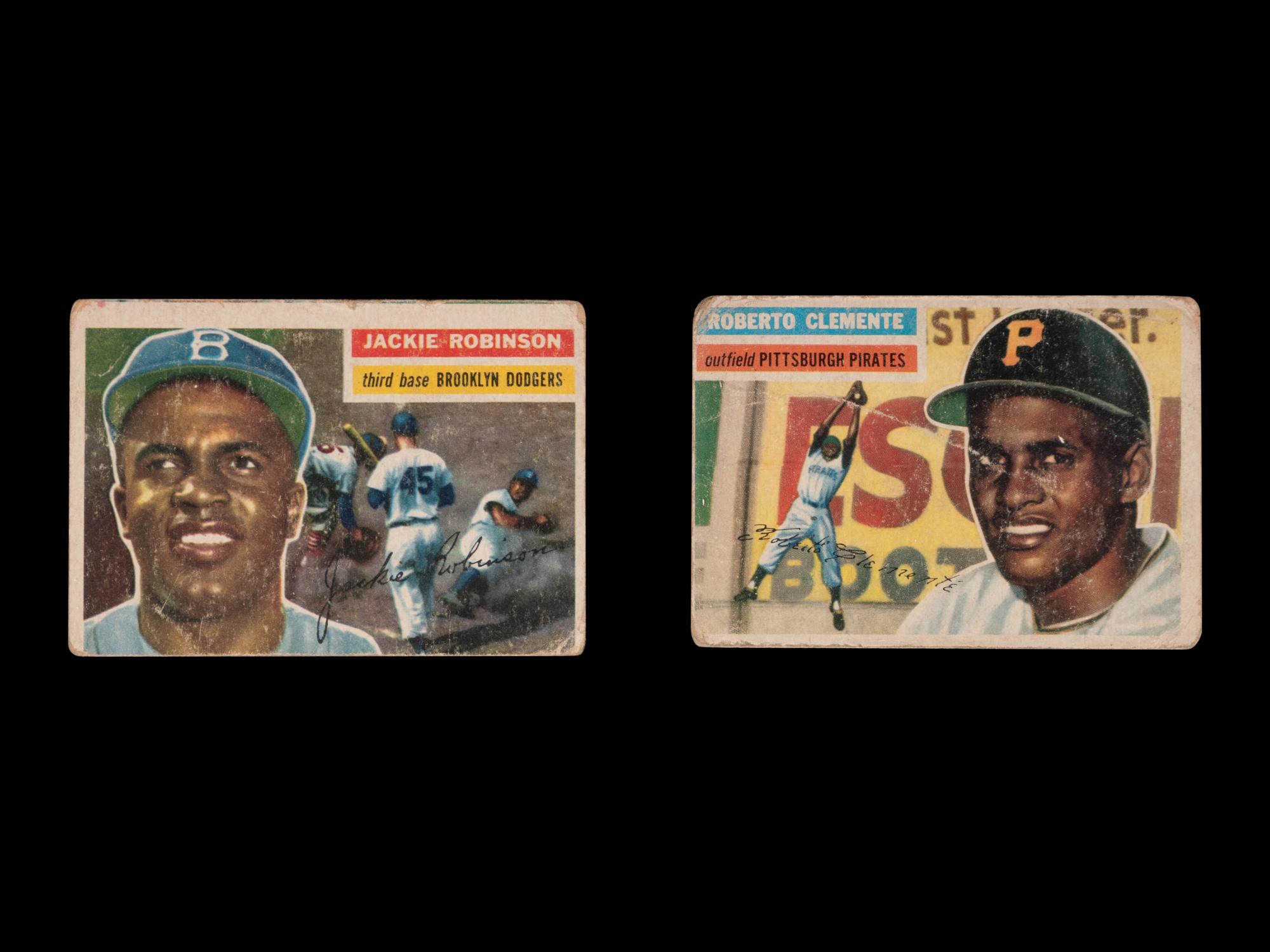 A Group of Over 340 Assorted 1956 Topps Baseball Cards Including Multiple Hall of Famers