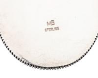 Sterling Silver and Lone Mountain Turquoise Necklace