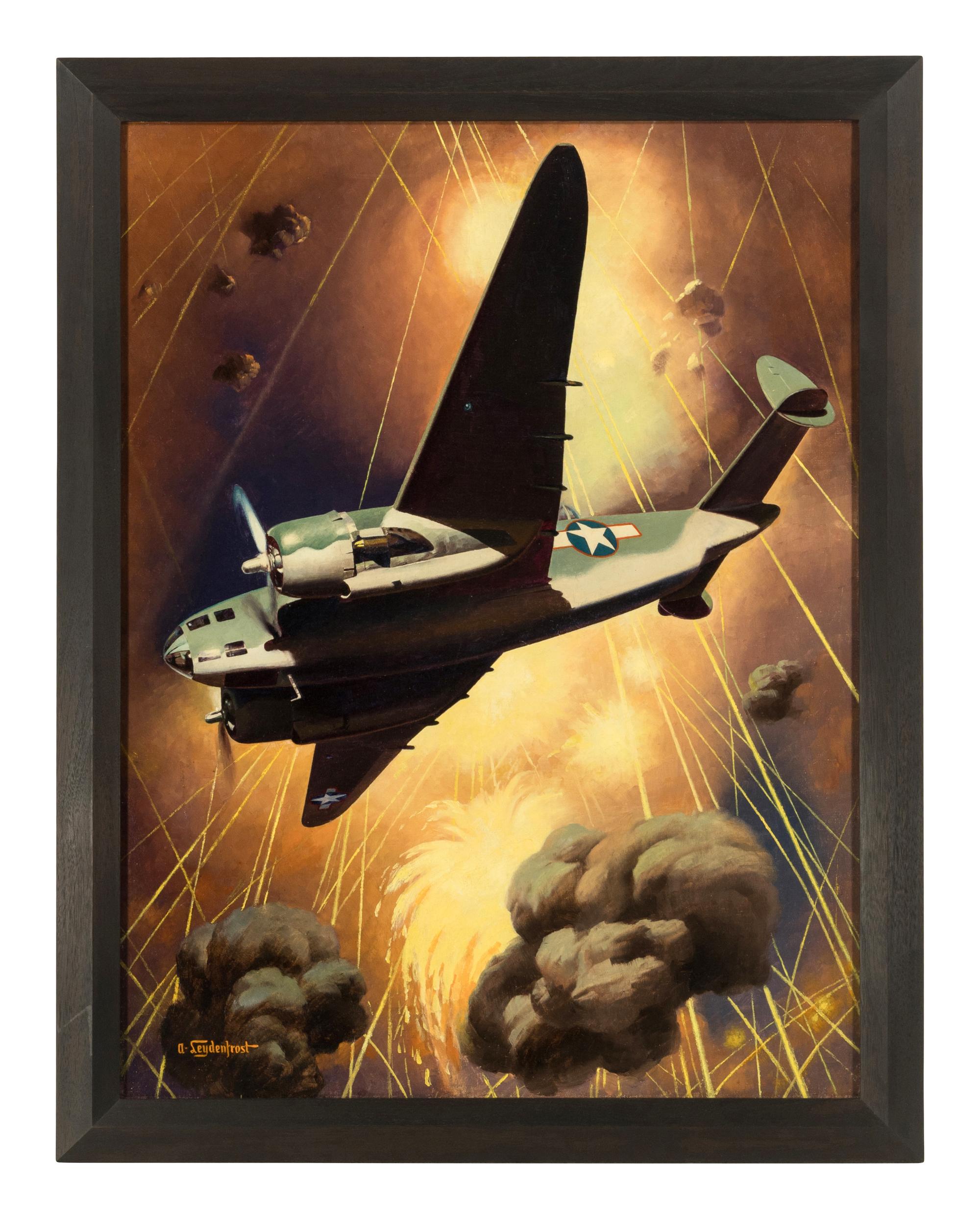 LEYDENFROST, Alexander (1888-1961). The Ventura is a Bruiser . c. 1944.