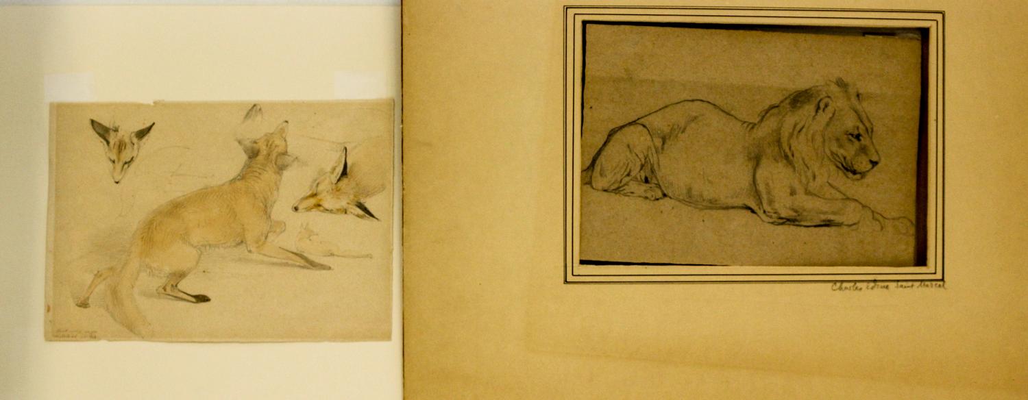 A group of Three 19th Century Drawings First: 15 x 10 3/4 inches.