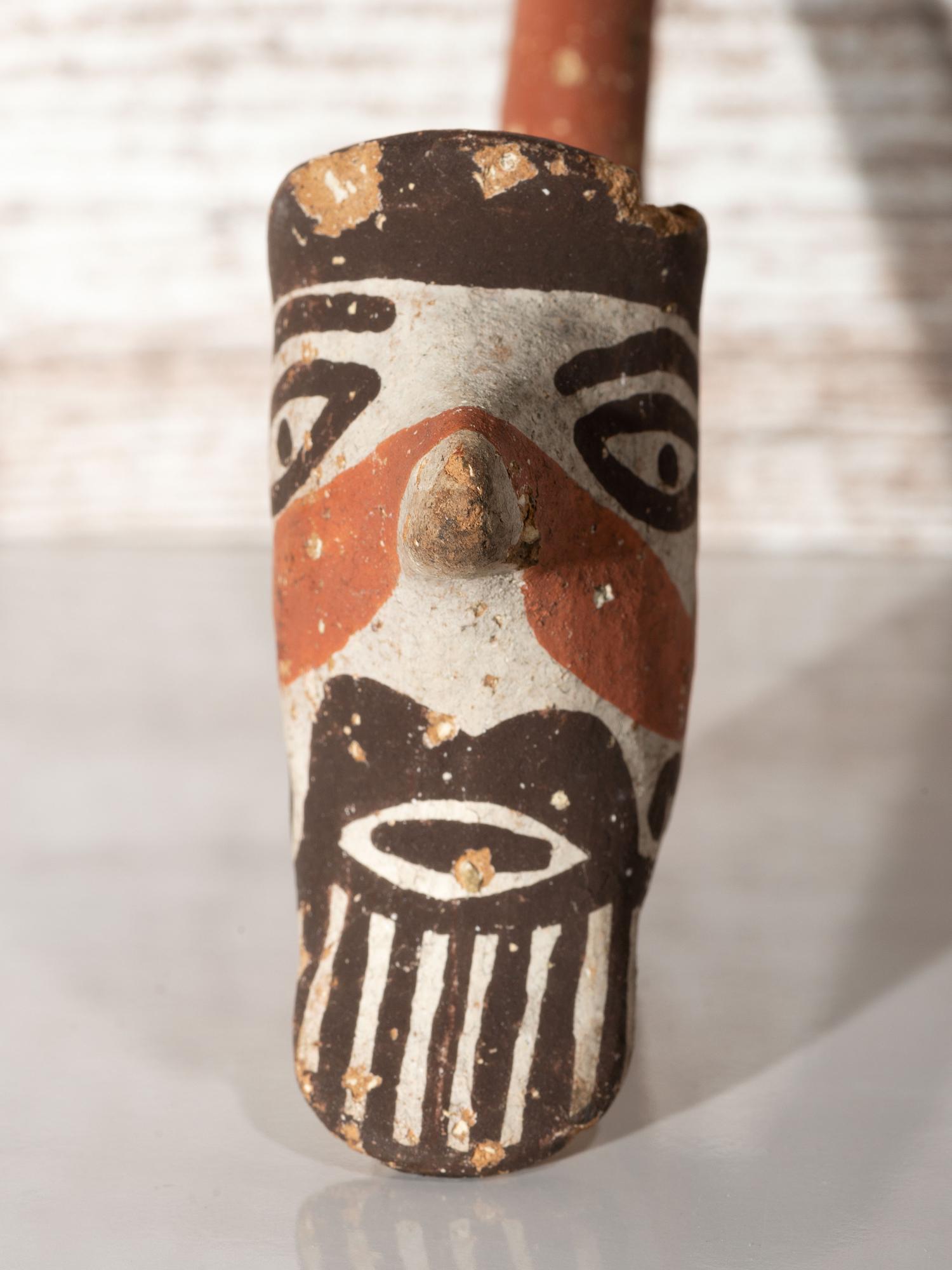 Collection of Pueblo Pottery Pipes