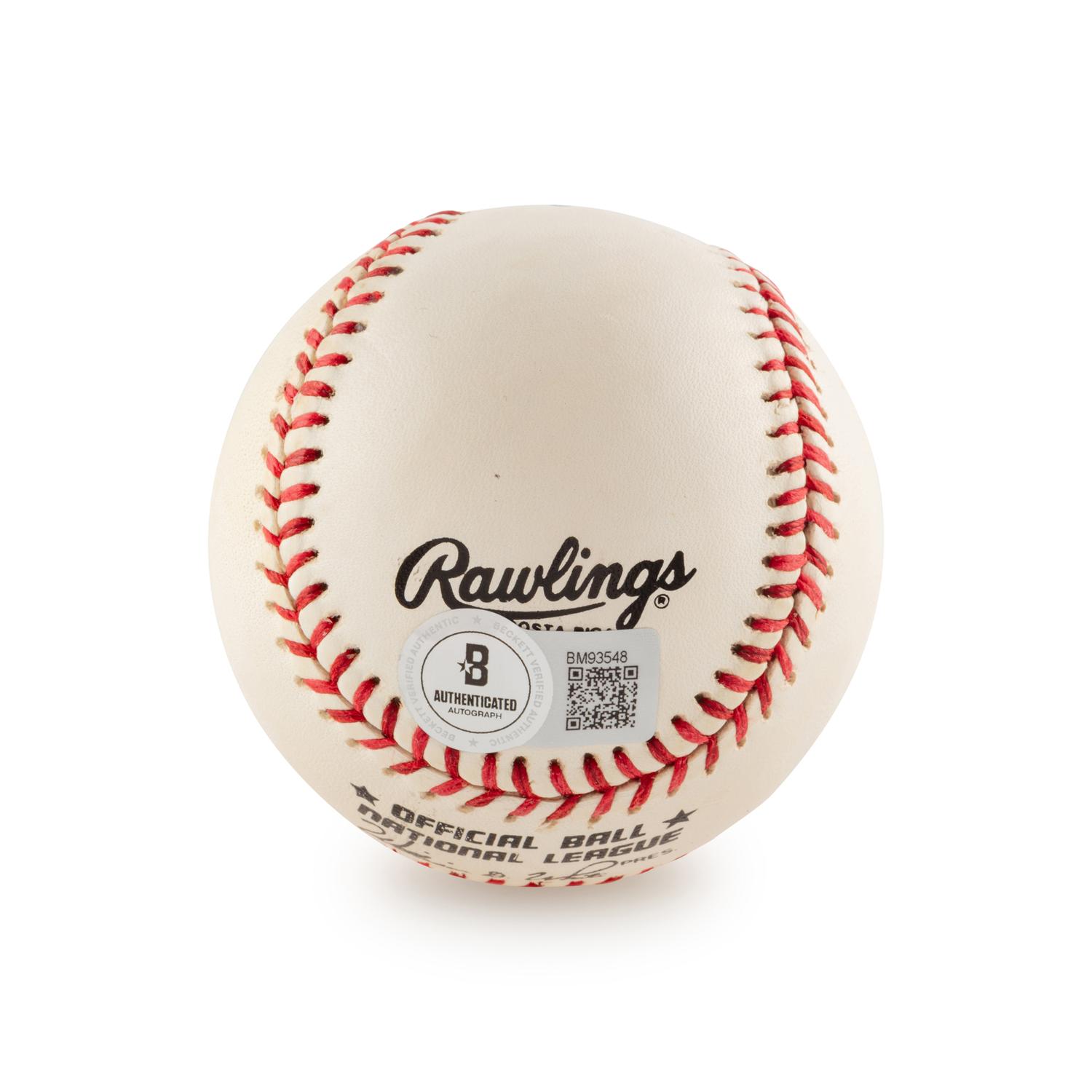 A Vin Scully Single Signed Autograph Baseball (Beckett Authentication Services)