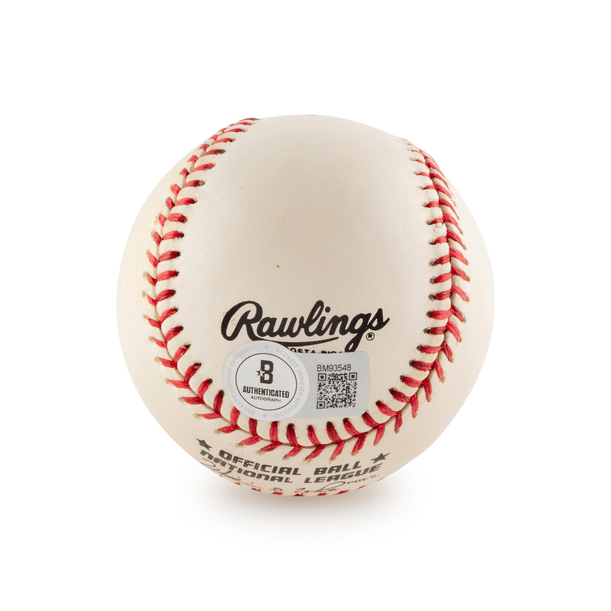 A Vin Scully Single Signed Autograph Baseball (Beckett Authentication Services)