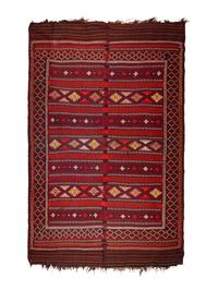 An Afghan Wool Rug