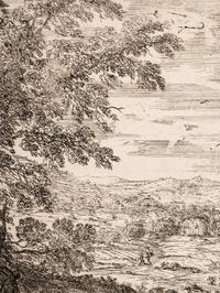 A group of four prints ( Berger et bergere conversant; L'Apparition; Le Fuite en Egypte; Les trois chevres )