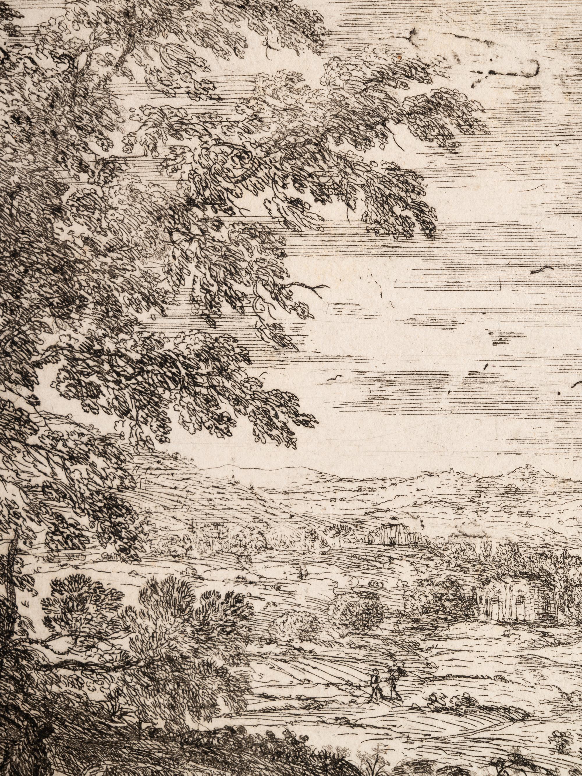A group of four prints ( Berger et bergere conversant; L'Apparition; Le Fuite en Egypte; Les trois chevres )