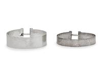 A Collection of Sterling Silver Bangle Bracelets, Randi Eckert for Calf & Dragon,